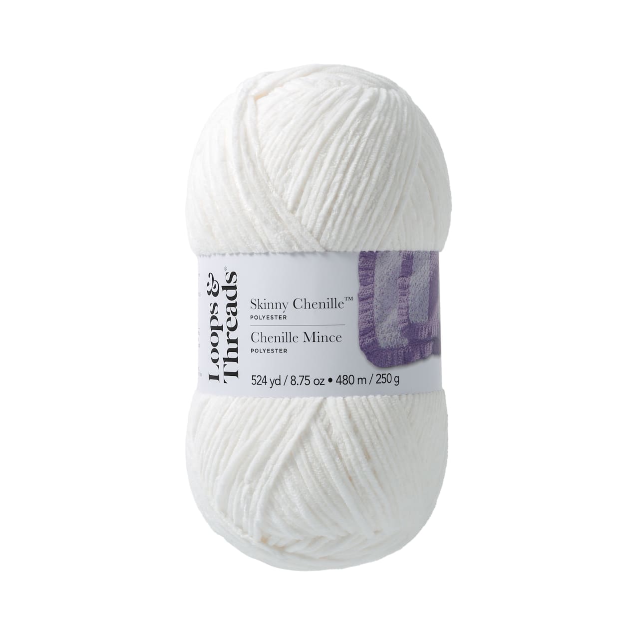 12 Pack: Skinny Chenille™ Yarn by Loops & Threads®